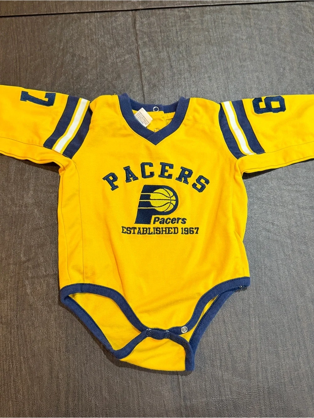 NBA Elevation Indiana Pacers Baby Onesie 6-9M